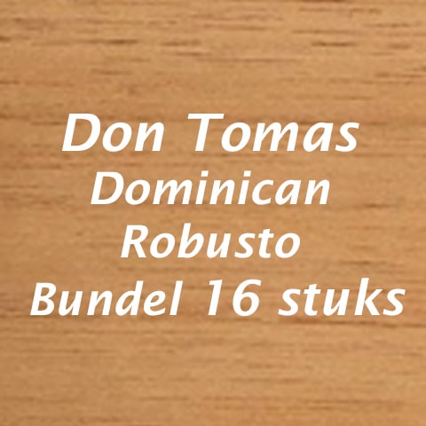 Don Tomas Dominican Robusto Bundel