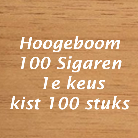 Hoogeboom 100 Sigaren 1e Keus