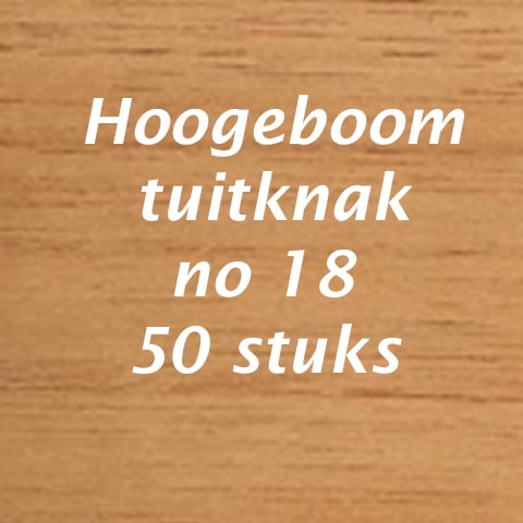 Hoogeboom tuitknak no 18
