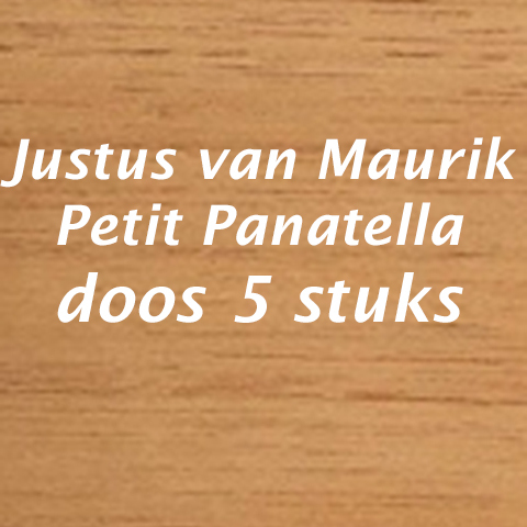 Justus van Maurik petit panatella