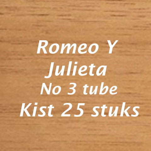 Romeo y Julieta No 3 alluminium tubos