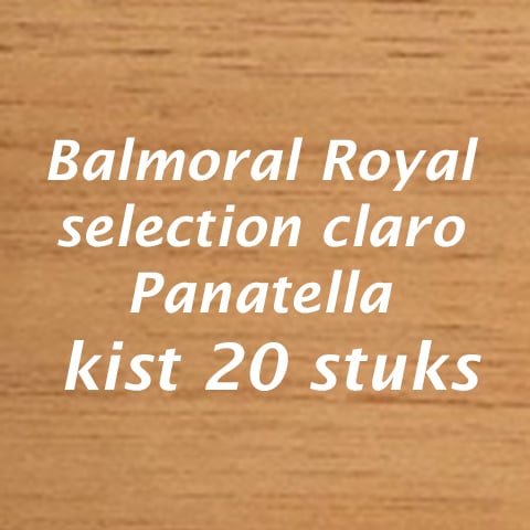 Balmoral  Royal Selection claro panatella
