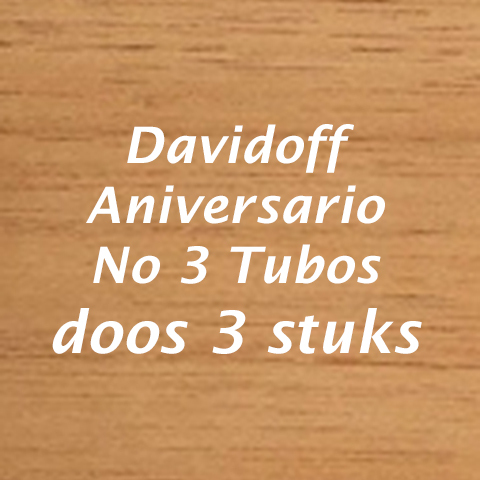 Davidoff Aniversario No 3 tubos