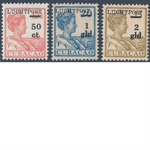 Curacao 1929 luchtpostzegels hulpuitgifte