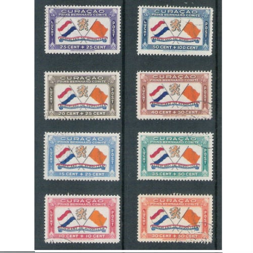 Curacao 1941 luchtpostzegels Prins Bernhard fonds
