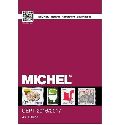 Michel postzegelcatalogus CEPT 2016-2017