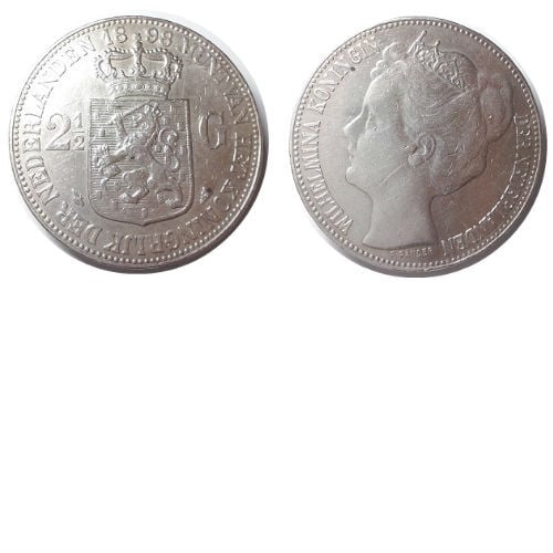 2 1/2 gulden 1898 Koningin Wilhelmina