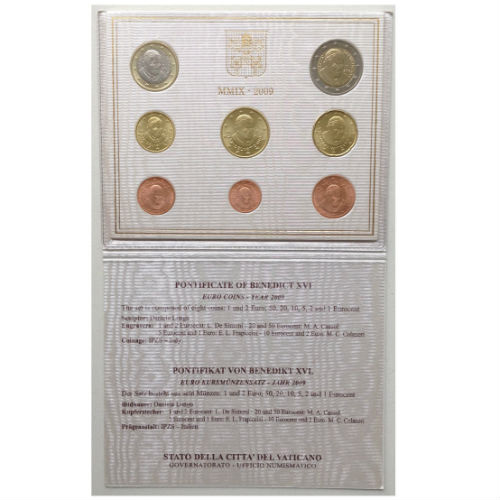 Vaticaan 2009  BU-muntset