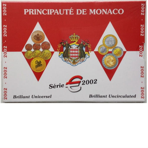 Monaco 2002  BU-muntset