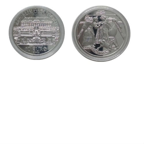 Oostenrijk 10 euro 2003 zilver Proof