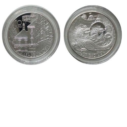 Oostenrijk 10 euro 2009 zilver Proof
