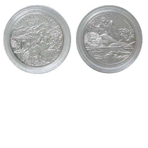 Oostenrijk 10 euro 2010 zilver Proof