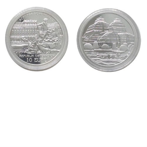 Oostenrijk 10 euro 2003 zilver Proof