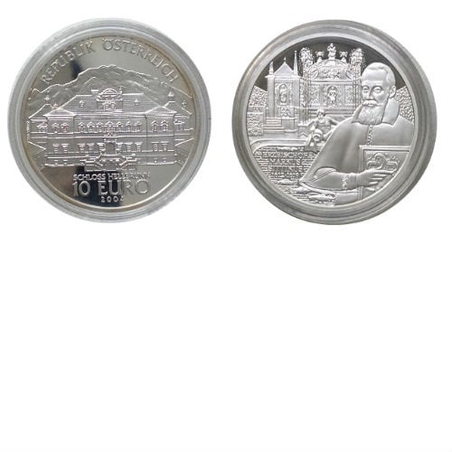 Oostenrijk 10 euro 2004 zilver Proof
