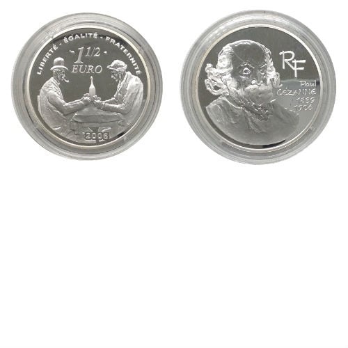 Frankrijk 1&frac12; euro 2006 zilver Proof