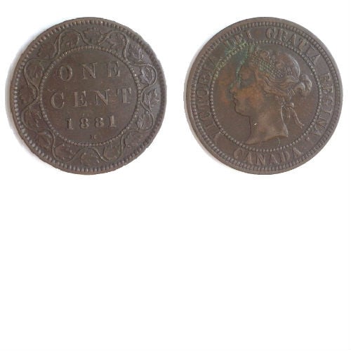 Canada 1 cent 1881 H