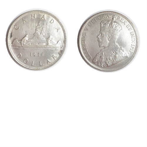 Canada 1 dollar 1936