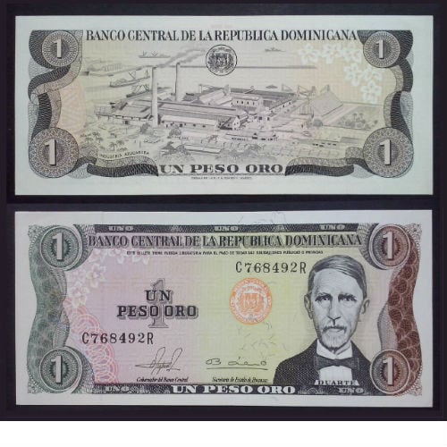 Dominica 1 peso oro 1980