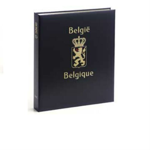 Davo België Souvenirkaarten luxe postzegelalbum met cassette