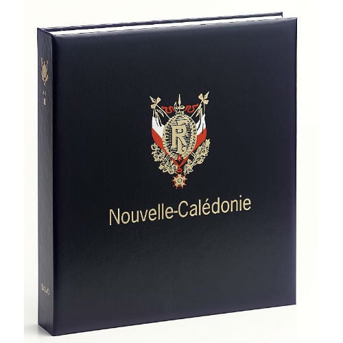 Davo Nieuw Caledoni&euml; luxe postzegelalbum met cassette deel III