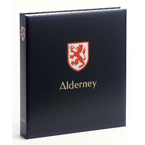Davo Alderney  luxe postzegelalbum met cassette deel  II