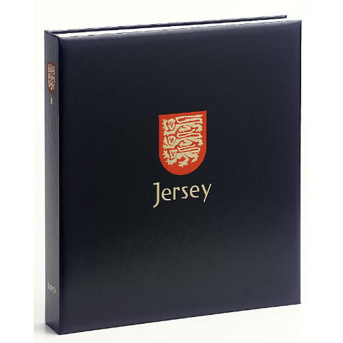Davo Jersey  luxe postzegelalbum met cassette deel IV