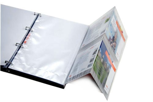 Davo aanvullingsbladen voor Postzegelmapjes drieluikmappen