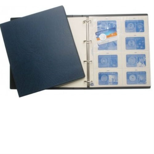 Hartberger verzamelalbum voor coincards voorgedrukte bladen 2002-2015