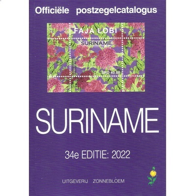 Zonnebloem postzegelcatalogus Suriname 2022
