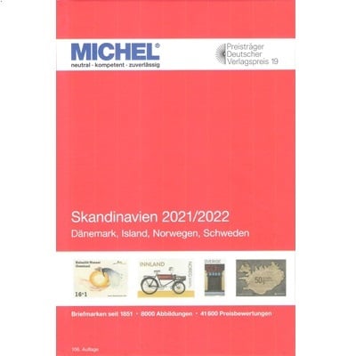 Michel Postzegelcatalogus Scandinavi&euml; 2021/2022