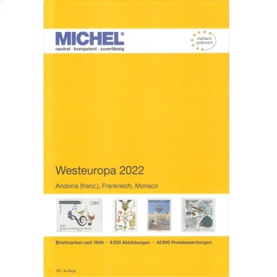 Michel Postzegelcatalogus West Europa 2022