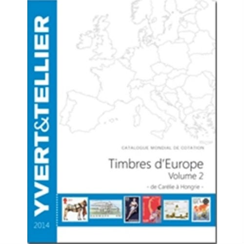 Yvert en Tellier postzegelcatalogus Europa C-H 2014 deel 2