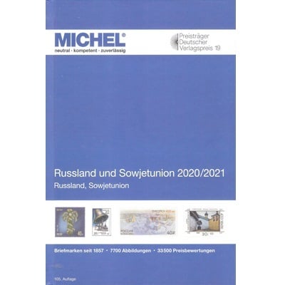 Michel Postzegelcatalogus Rusland en Sovjet Unie 2020/2021