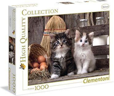 Clementoni legpuzzel schattige katjes 1000 stukjes
