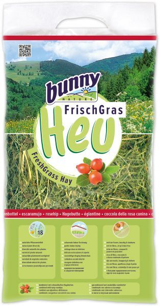 actieprijs Bunny Nature Vers Gras Hooi Met Rozenbottel 500 gram