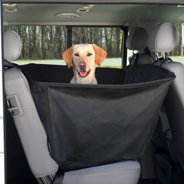 Trixie auto hondendeken met deurbescherming zwart 150x135cm