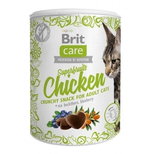 Brit Care Cat Snack Superfruits Chicken 50 gram