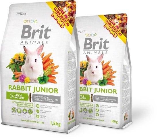 actieprijs Brit animals rabbit junior complete 1,5kg