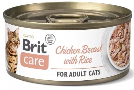 Brit care kipfilet met rijst adult 70 gram