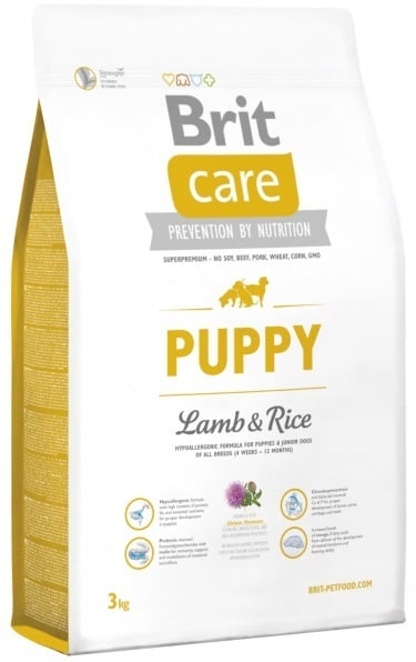 Brit care puppy lam hypo allergeen 3kg