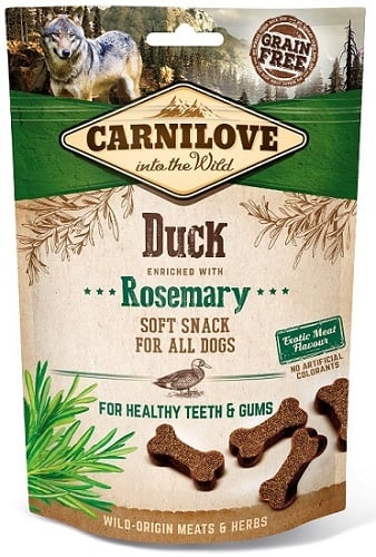 Carnilove Soft snack eend en rozemarijn voor gezonde tanden 200gram
