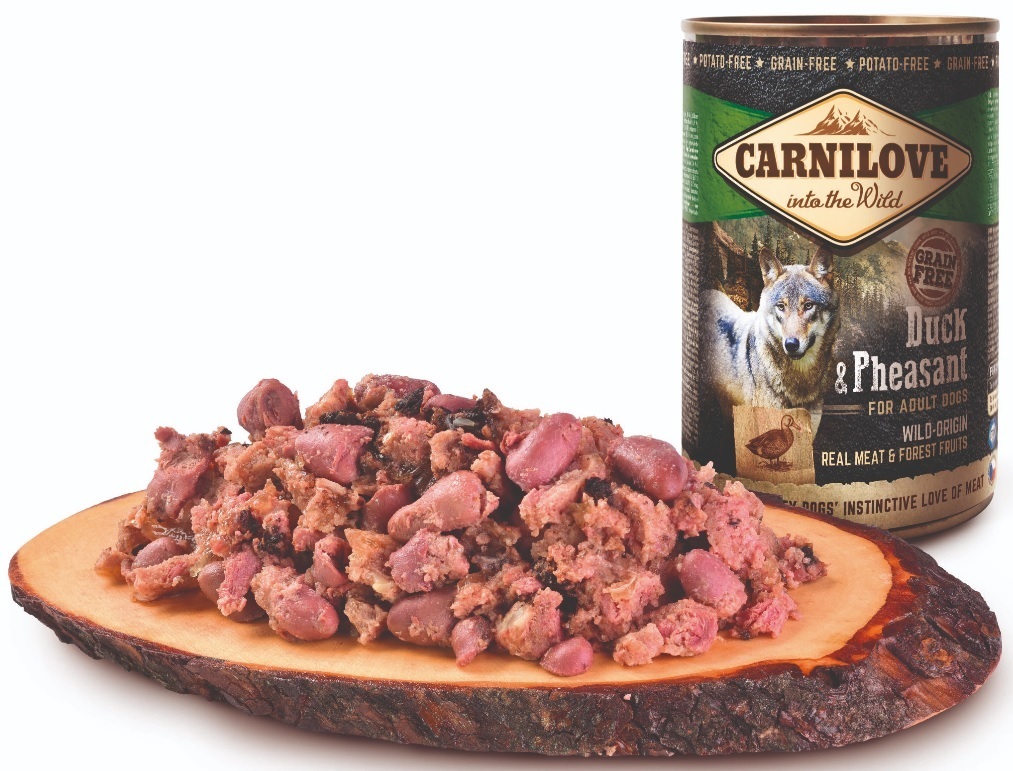 Carnilove Eend&fazant adult pate (met 70% vlees!) 400 gram