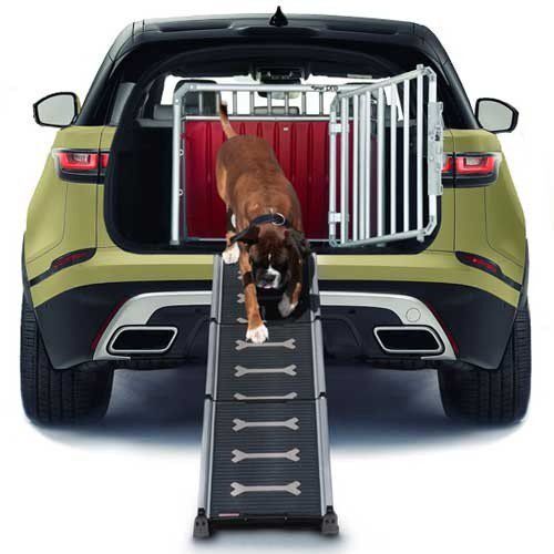 ACTIE EASY STEPS honden loopplank AUTOBENCH INSCHUIFBAAR/LICHTGEWICHT!