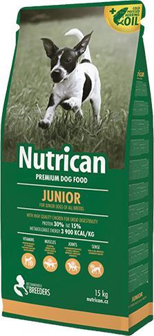 NutriCan Junior 15kg met haringolie