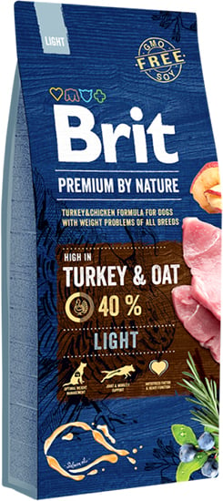 Brit premium by nature light 40% kip! 15kg