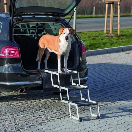 Hondenloopplank vouwtrap trixie aluminium 120x37x57cm
