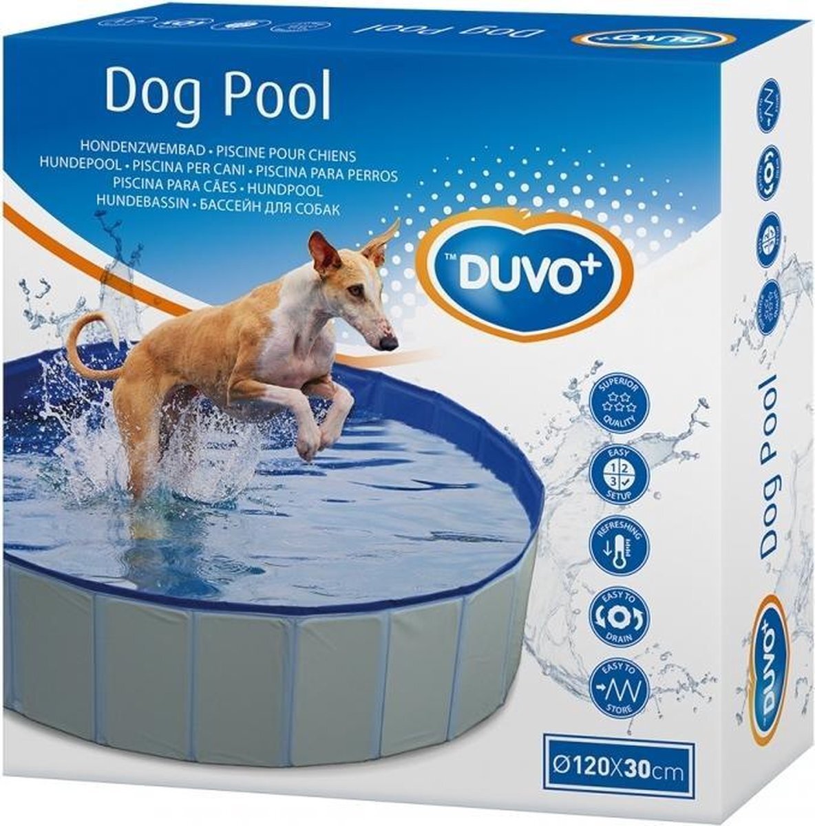 Hondenzwembad Duvo+ 120x30cm