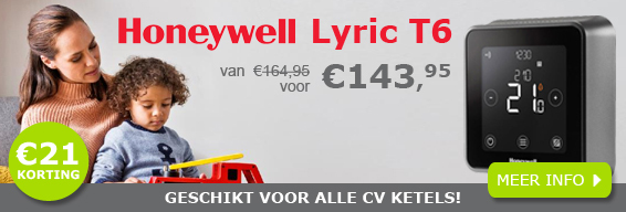 Honeywell Lyric T6 aanbieding - Geschikt voor alle cv-ketels!