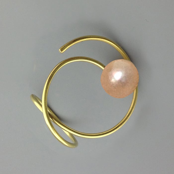 1803-Parelring-goud-roze-parel
