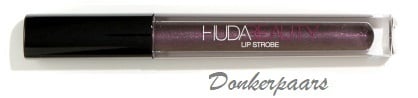 Lipstick gloss Hudabeauty glossy donkerpaars